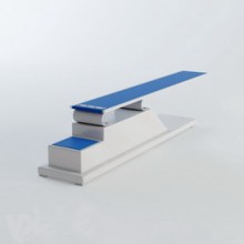 Portable diving-board DURAFLEX